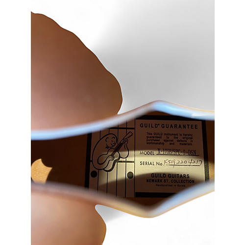 Used Guild X-175 MANHATTAN SPECIAL SATIN GOLD Hollow Body Electric Guitar SATIN GOLD - musicians--Friend