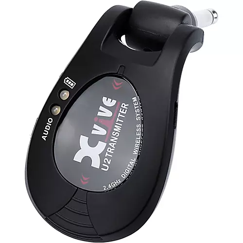 Xvive U2 Dual Transmitter Digital Wireless Guitar System Black - musicians--Friend