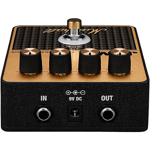 Marshall JVM Distortion and Overdrive Effects Pedal Black and Gold - musicians--Friend