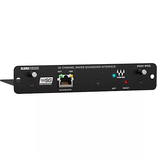 Klark Teknik DN32-WSG Waves SoundGrid Expansion Module for Midas M32 and Behringer X32 Mixers - musicians--Friend
