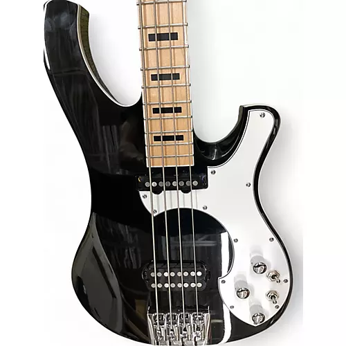 Used Schecter Guitar Research Stargazer-4 Black Electric Bass Guitar Black - musicians--Friend
