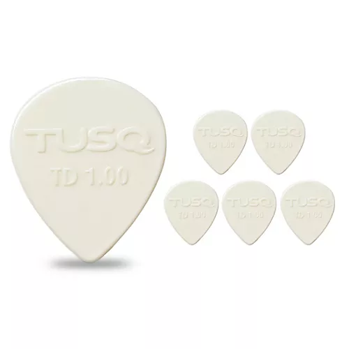 Graph Tech TUSQ Bright Tone Teardrop Picks 1.4 mm 6 Pack - musicians--Friend
