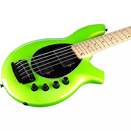Ernie Ball Music Man Bongo 5 HH BFR Electric Bass Blood Orange - musicians--Friend