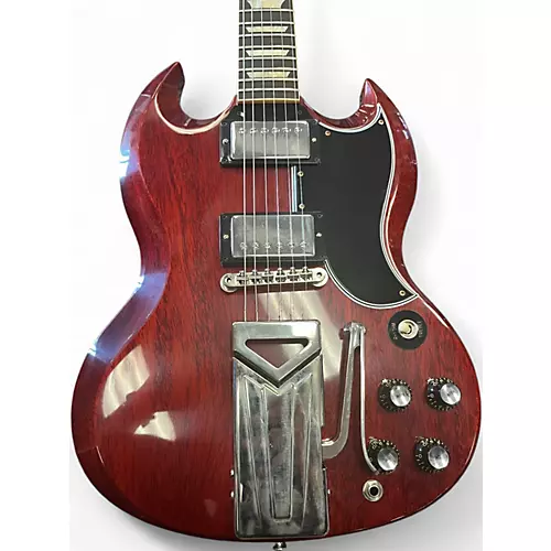 Used Gibson Les Paul SG Standard 60th Anniversary Cherry Solid Body Electric Guitar Cherry - musicians--Friend