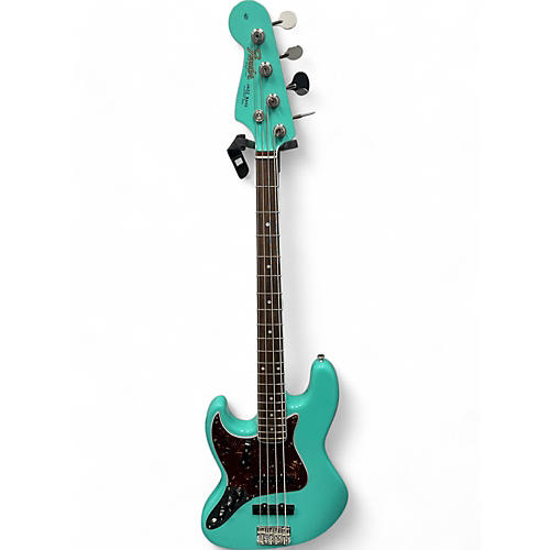 Used 2022 Fender Vintage II Jazz Bass Lefthanded Seafoam Green Electric Bass Guitar Seafoam Green - musicians--Friend