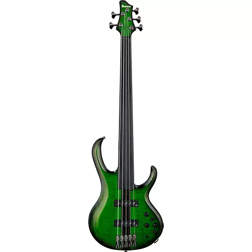 Ibanez Steve Di Giorgio Signature 5-string Electric Bass Guitar Dark Moss Burst - musicians--Friend