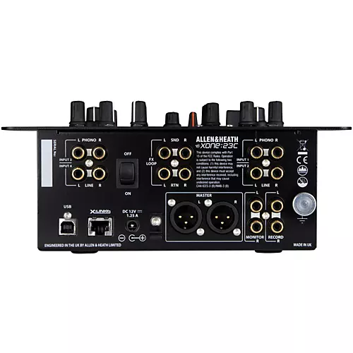 Allen & Heath XONE:23C 2-Channel DJ Mixer with Soundcard - musicians--Friend