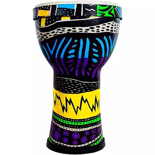 Rise by Sawtooth Jamaican Me Crazy Pretuned Student Djembe 6 in. - musicians--Friend
