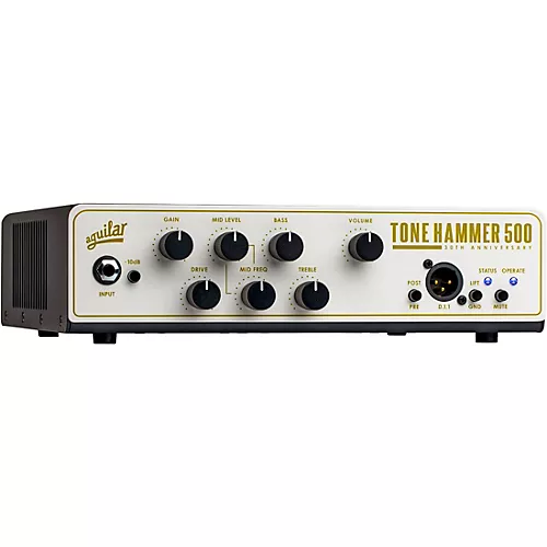Aguilar 30th Anniversary TH500 V2 500W Limited-Edition Bass Amp Head Pearl White - musicians--Friend