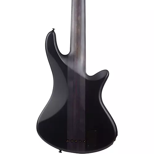 Schecter Guitar Research Stiletto-5 Stealth Pro LH Satin Black - musicians--Friend