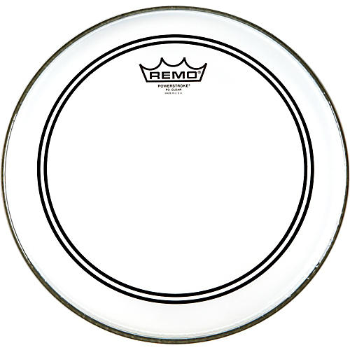 Remo Powerstroke 3 Clear Batter Drum Head 14 in. - musicians--Friend