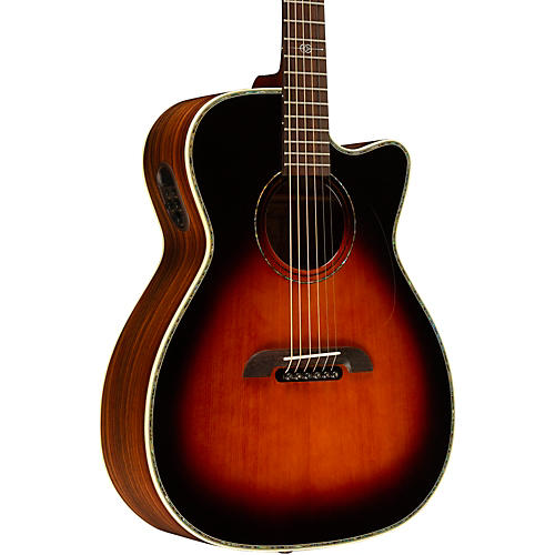 Alvarez Yairi WY1 Cutaway Folk-OM Acoustic-Electric Guitar Natural - musicians--Friend