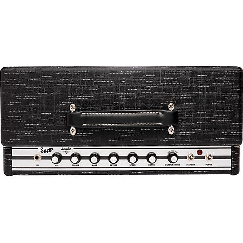 Supro 1614RT Amulet 1x12-inch 15-watt Tube Combo Amp Black Scandia - musicians--Friend