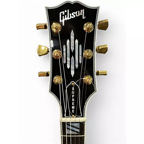 Used Gibson SG Supreme Ebony Solid Body Electric Guitar Ebony - musicians--Friend