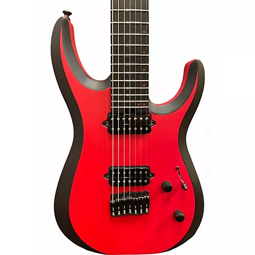 Used Jackson Pro Plus HK7 Red Solid Body Electric Guitar Red - musicians--Friend