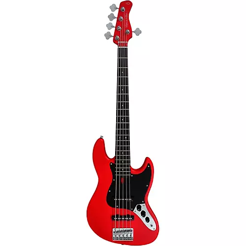Sire V3P-5 5-String Electric Bass Red Satin - musicians--Friend