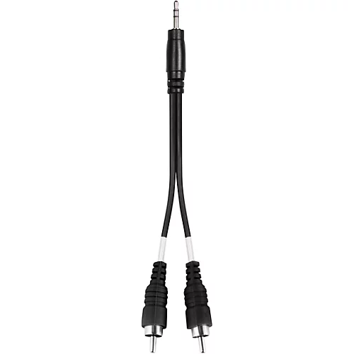 Livewire Essential Interconnect Y-Cable 3.5 mm TRS Male to RCA Male 10 ft. Black - musicians--Friend