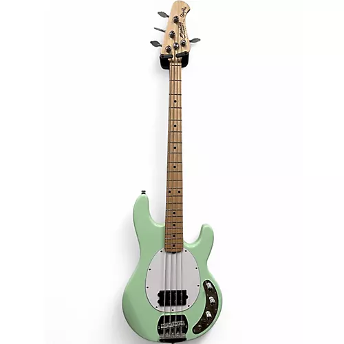 Used Sterling by Music Man Ray4 Mint Green Electric Bass Guitar Mint Green - musicians--Friend