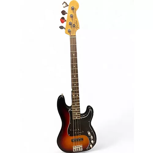 Used Fender American Elite Precision Bass 3 Color Sunburst Electric Bass Guitar 3 Color Sunburst - musicians--Friend