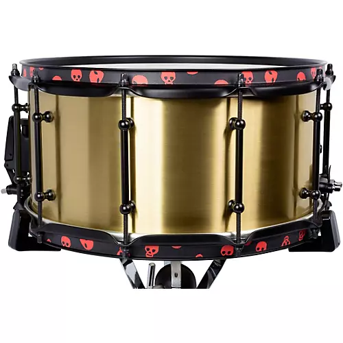 SJC Drums Limited-Edition Josh Dun Signature Goliath 3 mm Bell Brass Snare Drum 14 x 7 in. - musicians--Friend