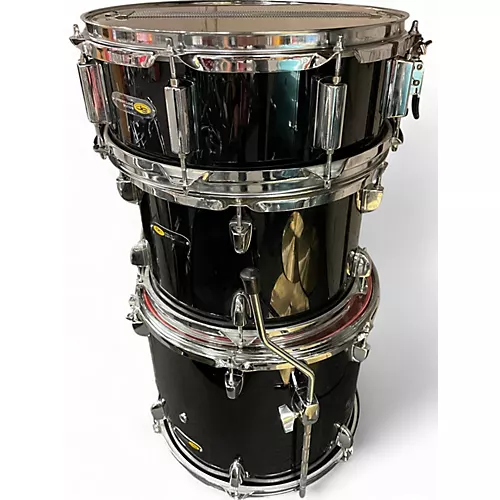 Used Sound Percussion Labs 4 Piece Drum Kit Black Drum Kit Black - musicians--Friend