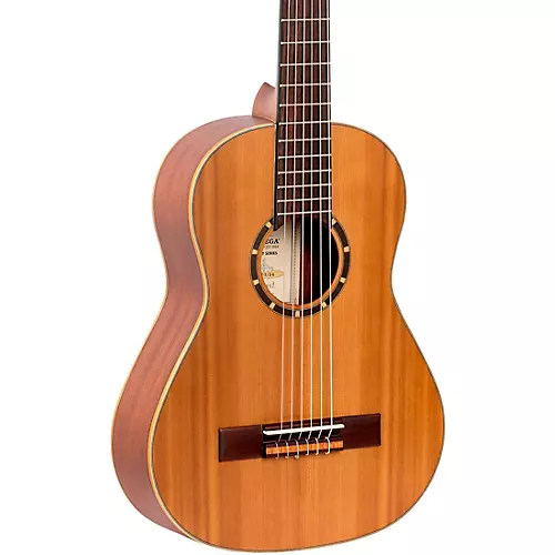 Ortega Family Series R122-1/2-L Classical Guitar Natural Matte 1/2 Size - musicians--Friend