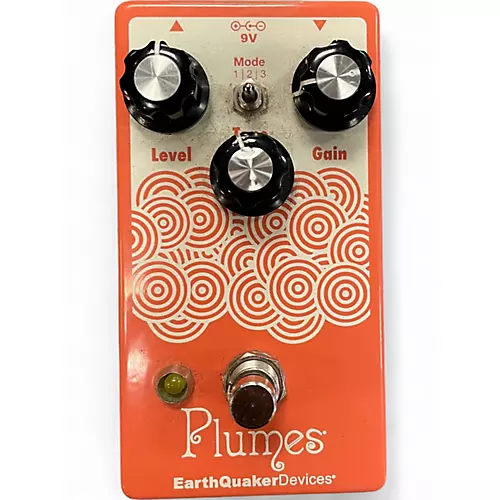 Used EarthQuaker Devices Plumes Small Signal Shredder Overdrive Effect Pedal - musicians--Friend