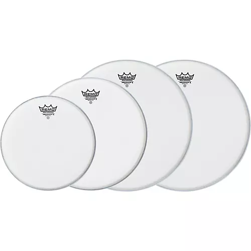 Remo Ambassador X Fusion Drumhead Pack, Buy 3 Get a Free 14 Inch Head - musicians--Friend