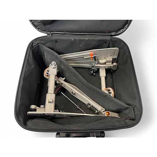 Used Pearl DEMON ELIMINATOR CHAIN DRIVE  DOUBLE Double Bass Drum Pedal - musicians--Friend
