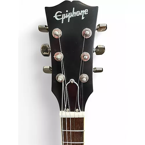 Used Epiphone KIRK KAMMETT GREENY LES PAUL GREENY BURST Solid Body Electric Guitar GREENY BURST - musicians--Friend