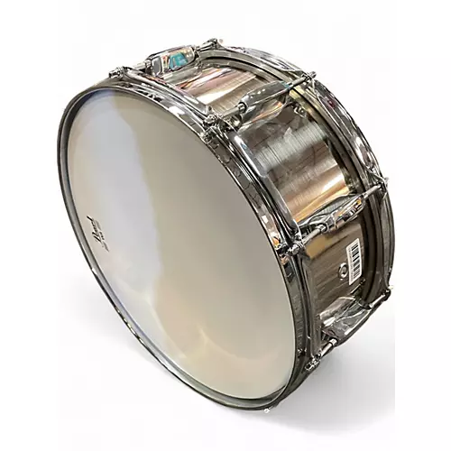 Used Pearl 14in steel  Brushed Steel Drum Brushed Steel 33 - musicians--Friend