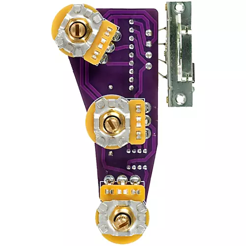 Mojotone Solderless Convertible Strat Guitar Wiring Harness With 250K Potentiometers - musicians--Friend