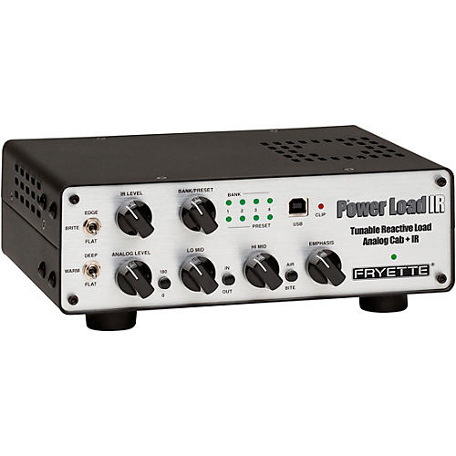 Fryette Power Load IR Reactive Load with Speaker Cabinet Simulation Black and Silver - musicians--Friend