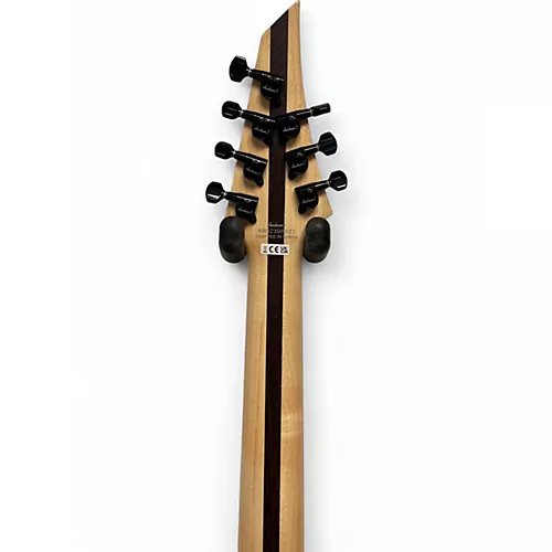 Used Jackson Jackson Pro Series Dinky DK Modern Ash FR7 Baked Green BLACK AND GREEN Solid Body Electric Guitar BLACK AND GREEN - musicians--Friend