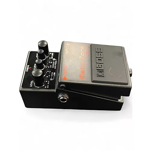 Used BOSS MT2 Metal Zone Distortion Effect Pedal - musicians--Friend