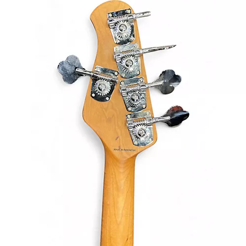 Used Sterling by Music Man StingRay 5  3 Tone Sunburst Electric Bass Guitar 3 Tone Sunburst - musicians--Friend