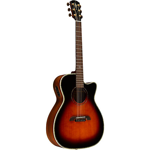 Alvarez Yairi WY1 Cutaway Folk-OM Acoustic-Electric Guitar Natural - musicians--Friend