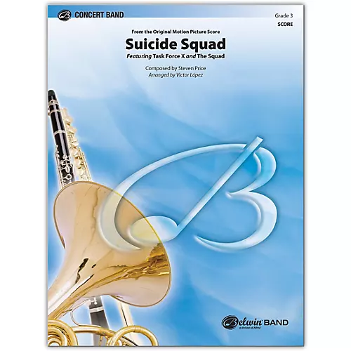 BELWIN Suicide Squad Conductor Score 3 (Medium Easy) - musicians--Friend