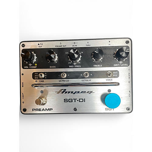 Used Ampeg SGT-DI Bass Effect Pedal - musicians--Friend