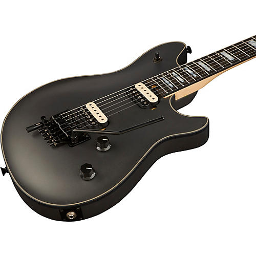 EVH Wolfgang USA Electric Guitar Stealth Grey Ebony Fingerboard - musicians--Friend