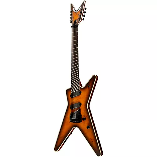 Dean ML Select 8-String Multi-Scale with Kahler Electric Guitar Satin Natural Black Burst - musicians--Friend