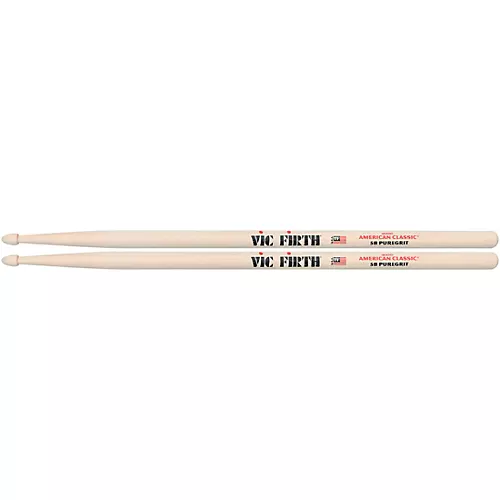 Vic Firth American Classic PureGrit Drum Sticks 7A Wood - musicians--Friend
