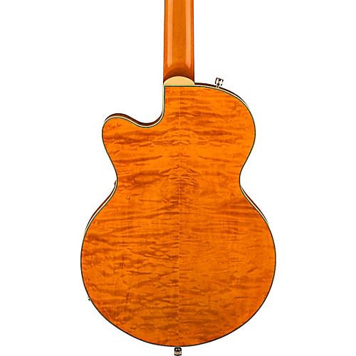 Gretsch Guitars G5655T-QM Electromatic Center Block Jr. Single-Cut Quilted Maple With Bigsby Electric Guitar Sweet Tea - musicians--Friend