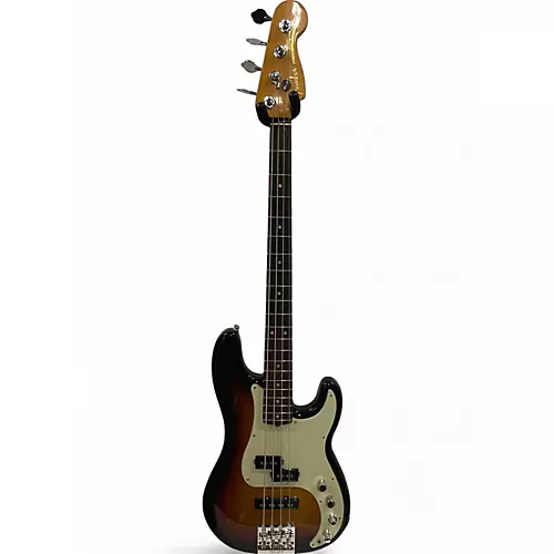 Used Fender American Ultra Precision Bass 3 Color Sunburst Electric Bass Guitar 3 Color Sunburst - musicians--Friend