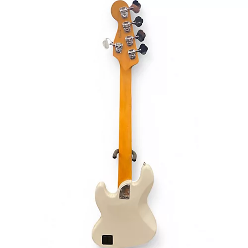 Used Fender American Ultra Jazz Bass V Arctic Pearl Electric Bass Guitar Arctic Pearl - musicians--Friend