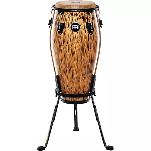 MEINL 30th Anniversary Edition Marathon Classic Series Conga with Steely II Stand Leopard Burl 11.75 - musicians--Friend