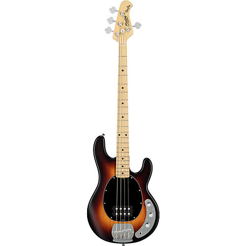 Sterling by Music Man S.U.B. StingRay RAY4 Maple Fingerboard Electric Bass Guitar Chopper Blue White Pickguard - musicians--Friend