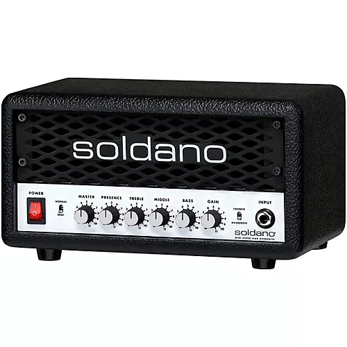Soldano SLO Mini 30W Guitar Amp Head Black - musicians--Friend