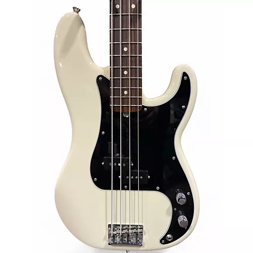 Used Fender American Professional II Precision Bass White Electric Bass Guitar White - musicians--Friend