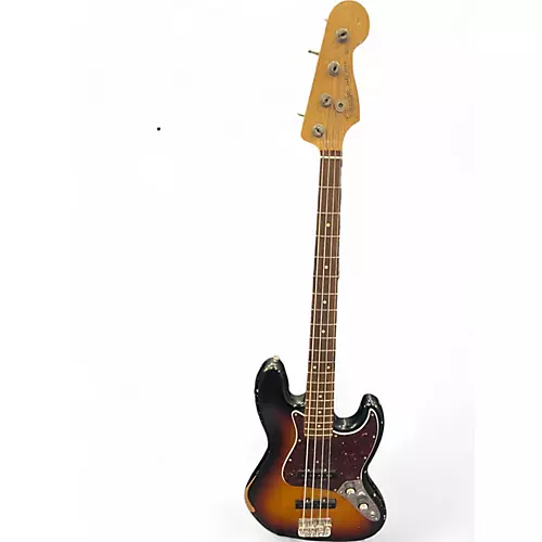 Used Fender 60TH ANNIVERSARY JAZZ BASS Tobacco Sunburst Electric Bass Guitar Tobacco Sunburst - musicians--Friend